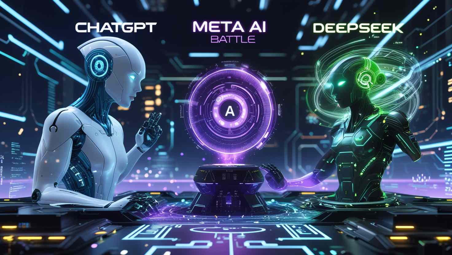 chatgpt vs meta Ai vs deepseek