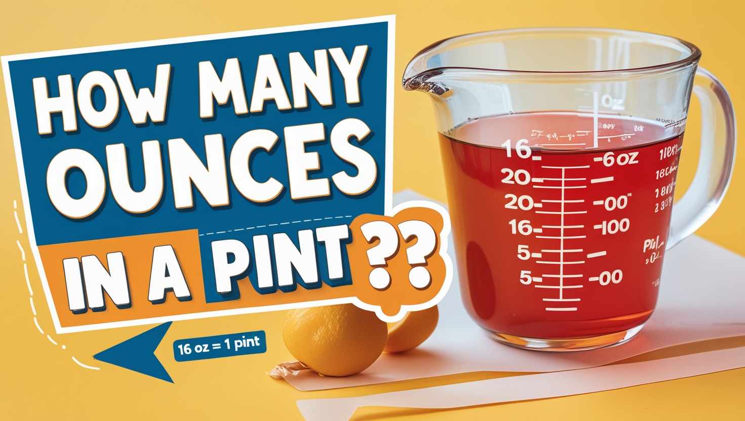 How Many Ounces Are in a Pint